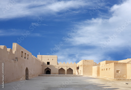 Inside view southern portion of Riffa fort, Bahrain