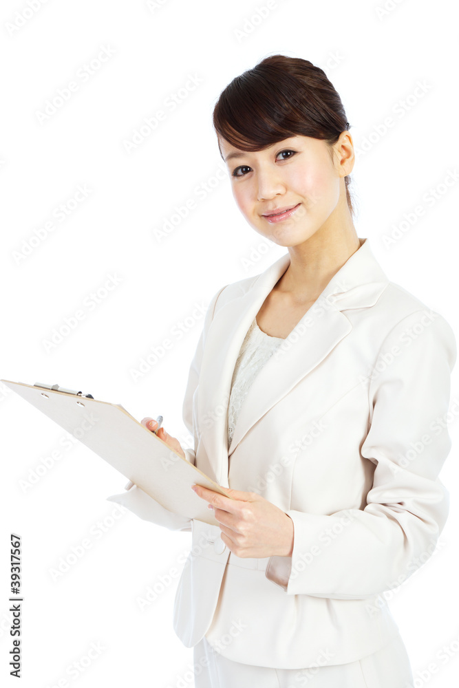 Beautiful business woman