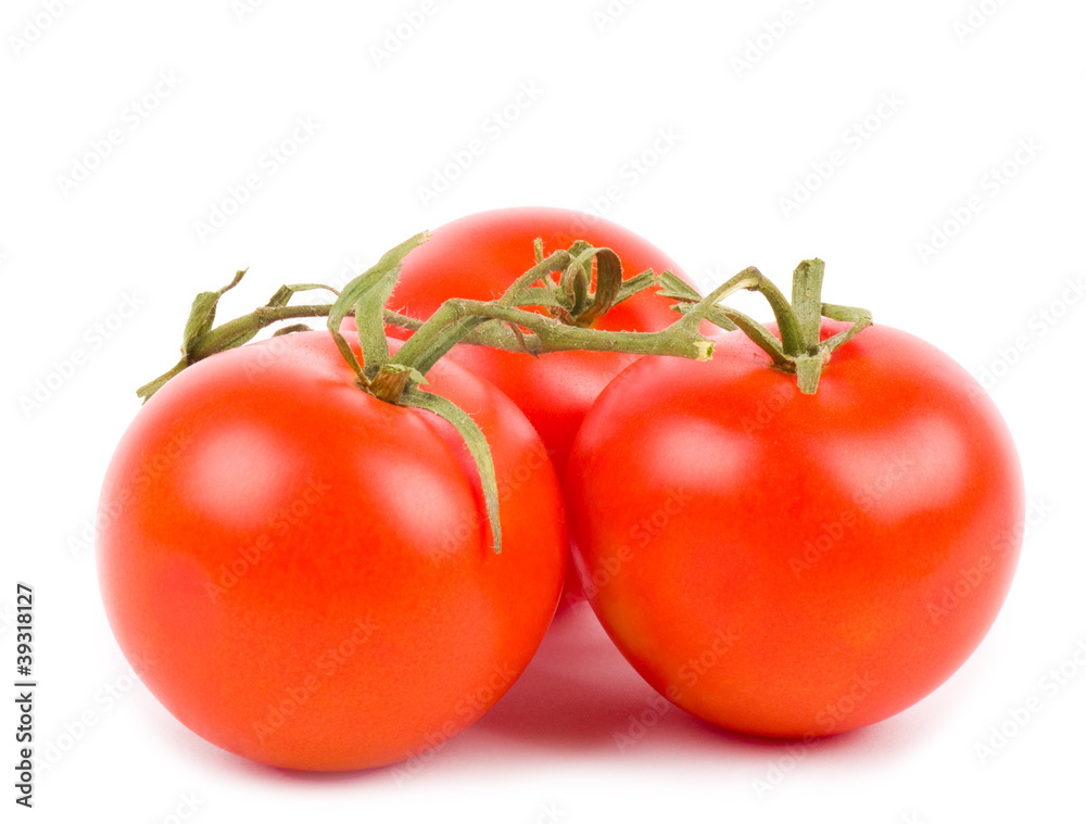 Beautiful red cherry tomatoes