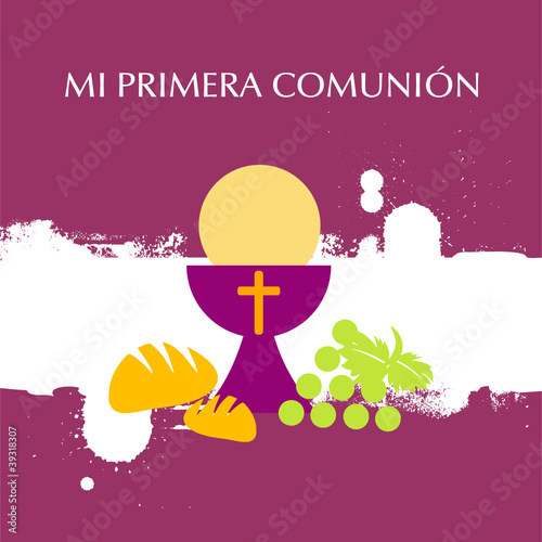 MI PRIMERA COMUNION