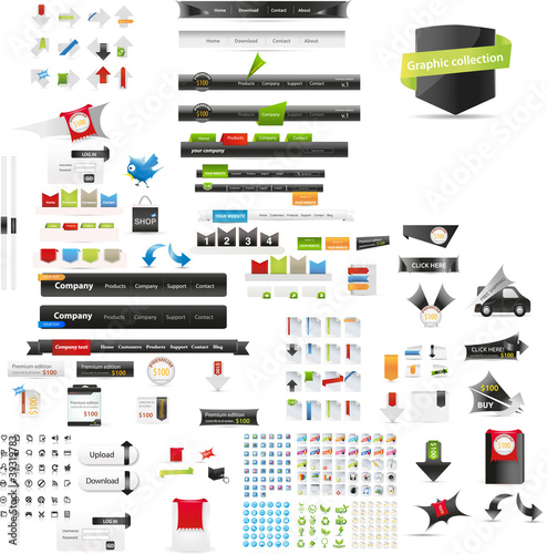 Web graphics mega collection