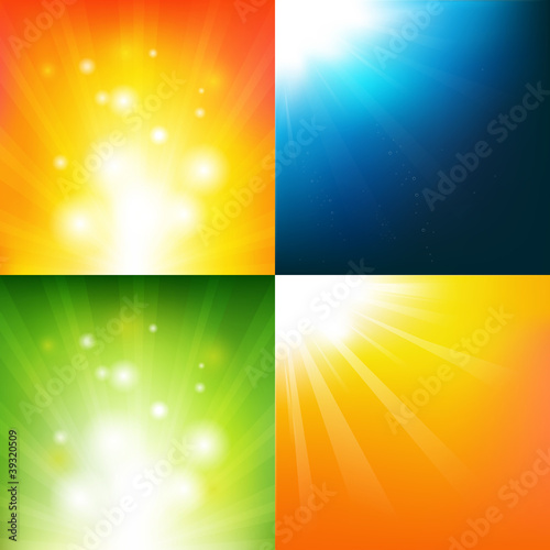 Underwater And Sunburst