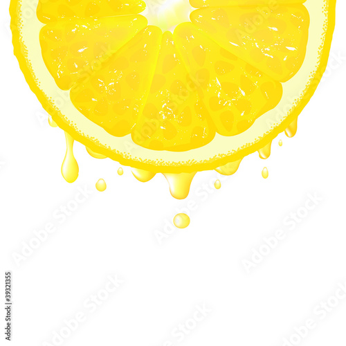 Lemon Segment With Juice