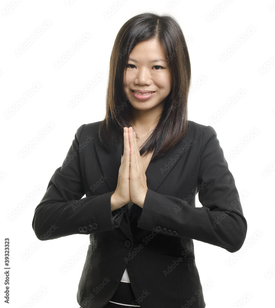 Asian business woman