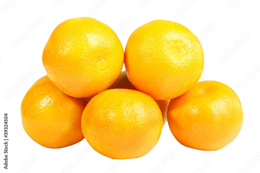 Stack of mandarines Stack of mandarines