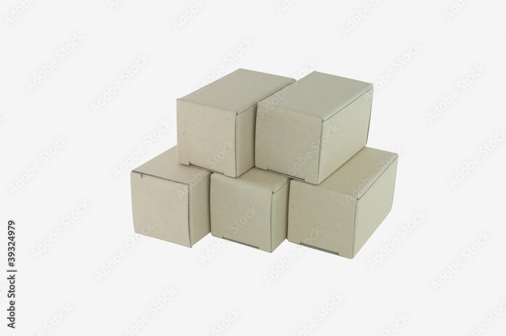 Fototapeta premium cardboard box