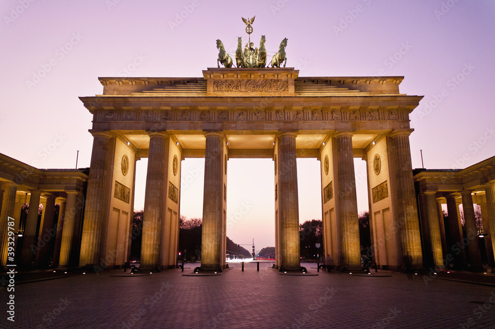 The Brandenburger Tor at Berlin, Germany