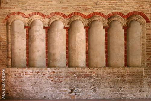 Fiastra, Macerata, abbazia dettaglio photo