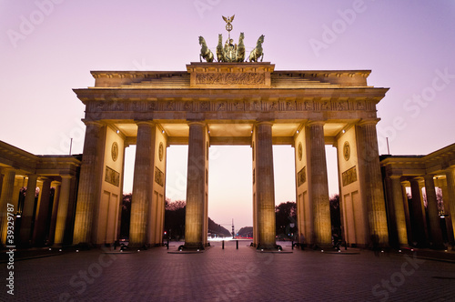 The Brandenburger Tor at Berlin, Germany