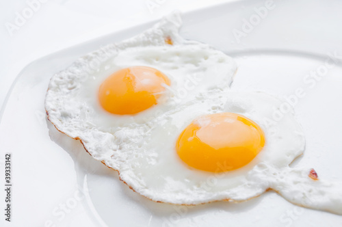 Double fried egg
