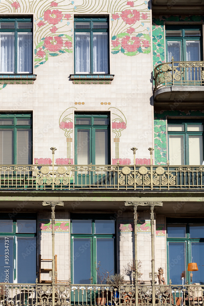 Obraz premium Otto Wagner Architektur, Jugendstil