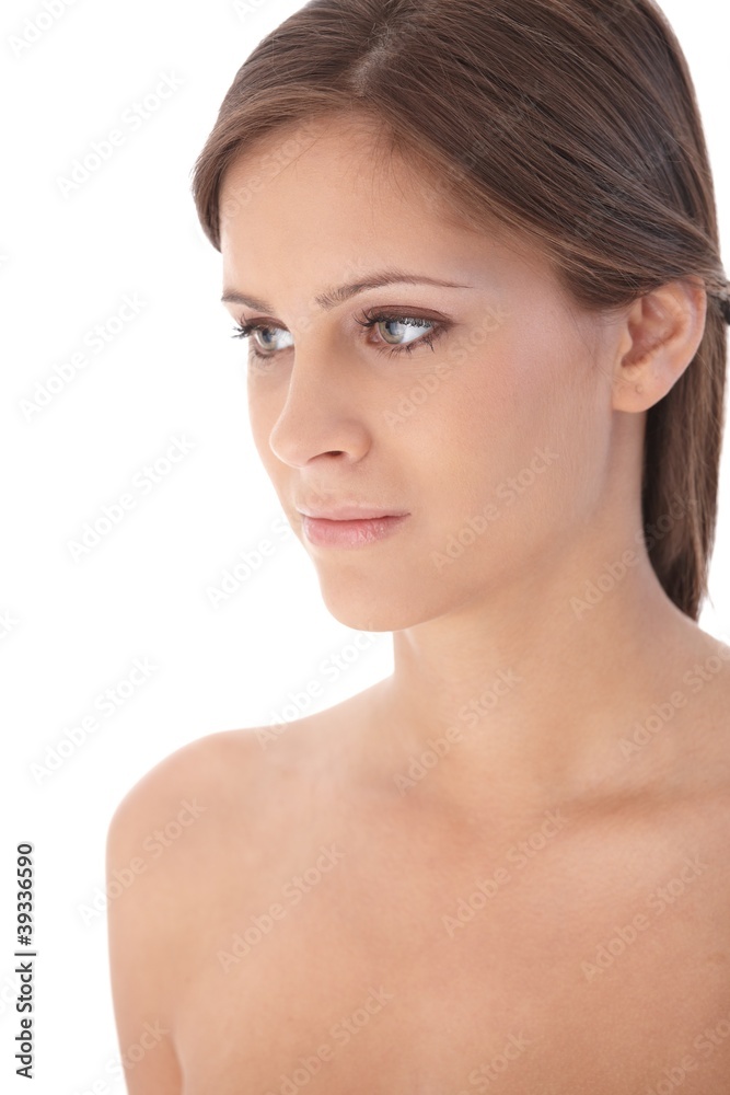Portrait of attractive female Portrait of attractive female