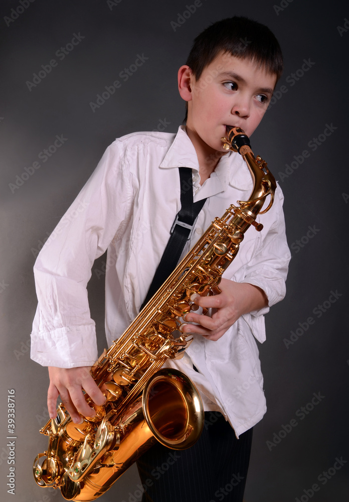 Fototapeta premium Saxofonist