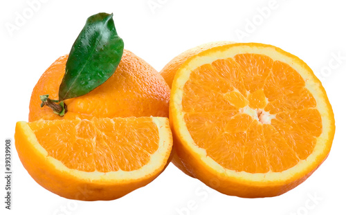 Fototapeta Naklejka Na Ścianę i Meble -  Oranges isolated