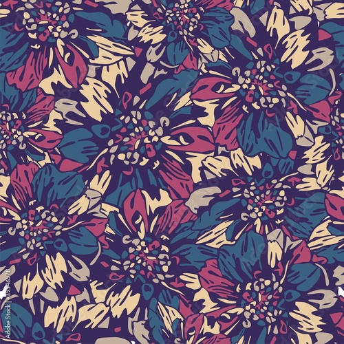 floral seamless texture