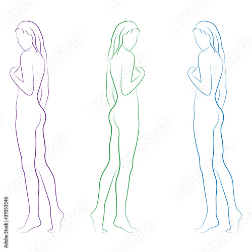 Silhouettes nues