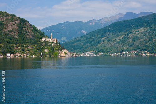 Morcote, Lake Lugano, Switzerland, Europe