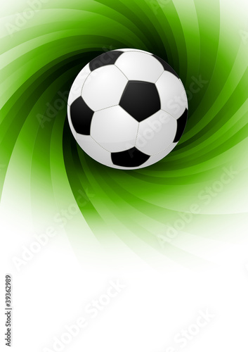 Abstract background with ball
