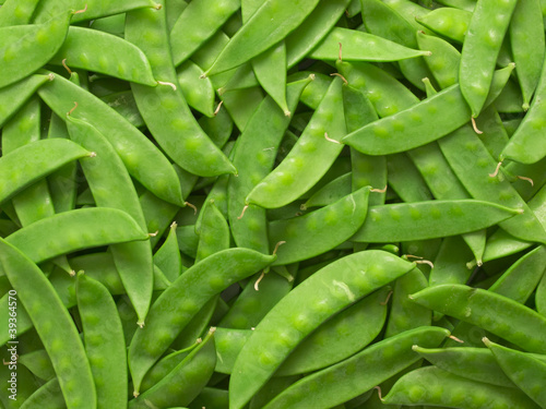 close up of snow peas food background