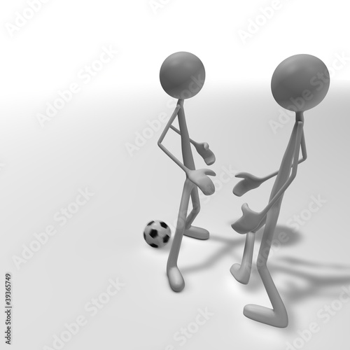 Foto soccer duel 2
