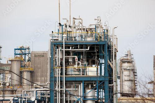 Oil refinery in Japan