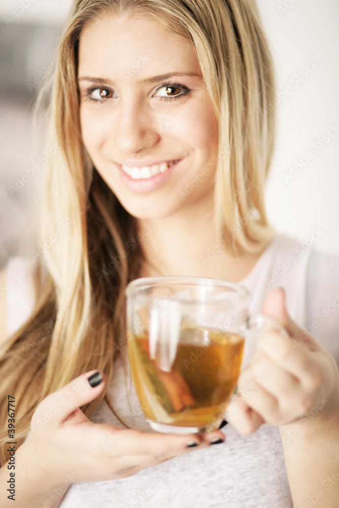Tee trinken Tee trinken