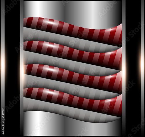 Abstract background with 3d...