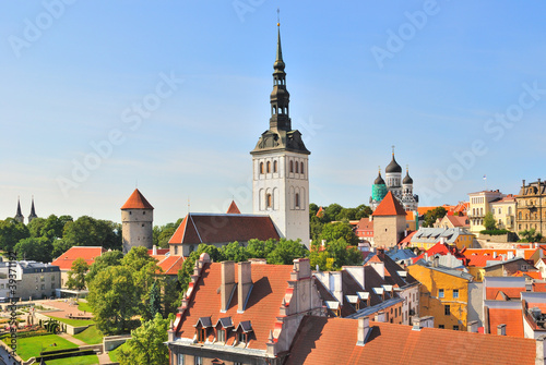 View of Old Tallinn