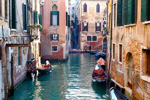 Venetian canal, Italy © Aleksandrs Kosarevs