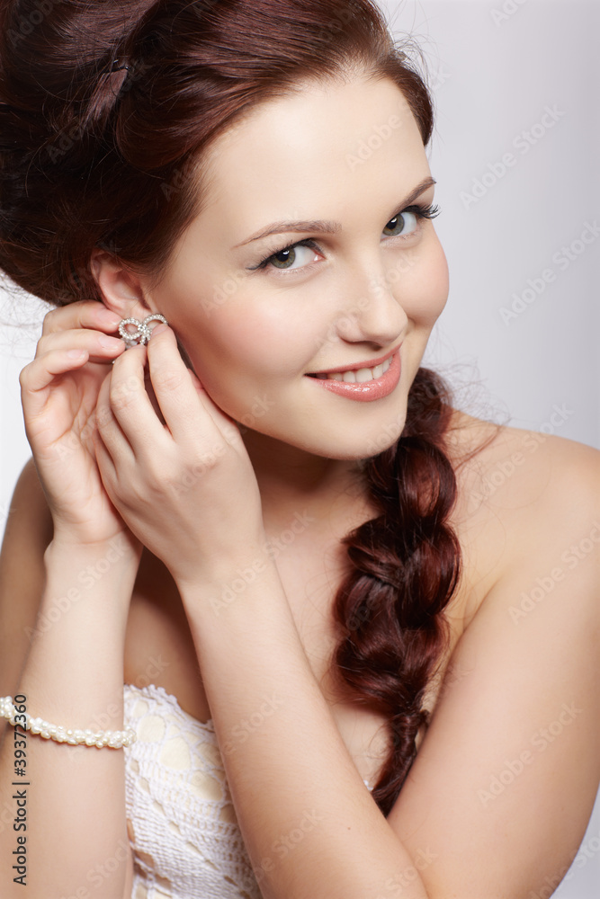 beautiful retro girl beautiful retro girl