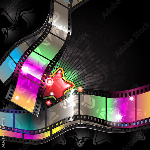 Background with Cinema Motives
