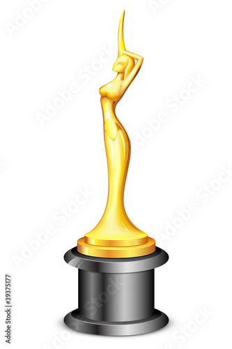 Lady Statue Trophy