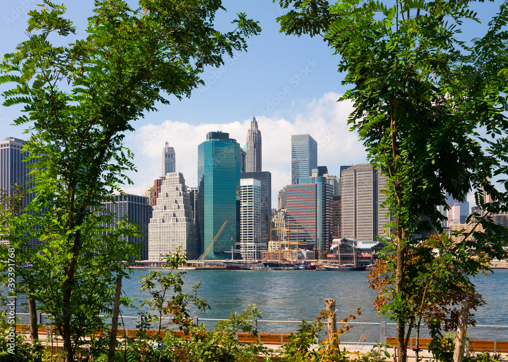 Fototapeta premium Manhattan skyline, New York City