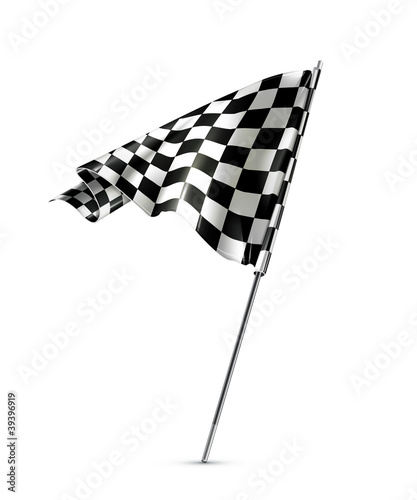Checkered flag