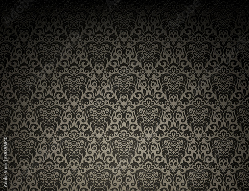 Dark seamless pattern
