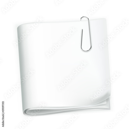 Paper and clip