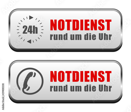 Buttons Notdienst