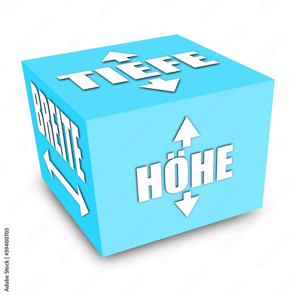 wuerfel v2 hoehe tiefe breite I wuerfel v2 hoehe tiefe breite I
