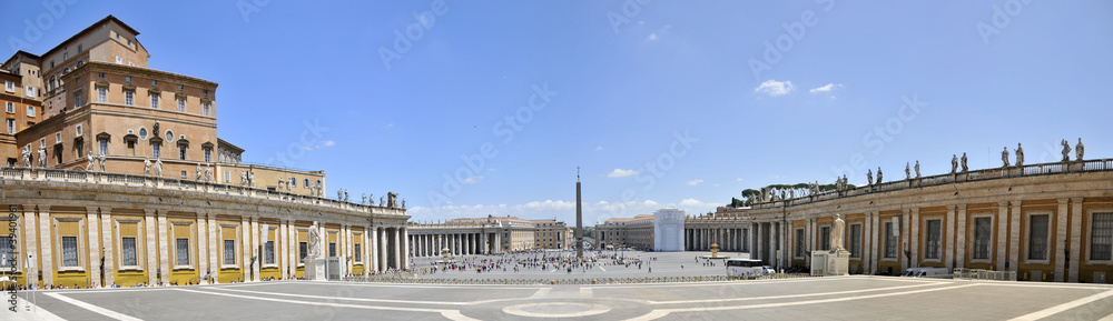 St. Peter's Square. Vatican. panorama