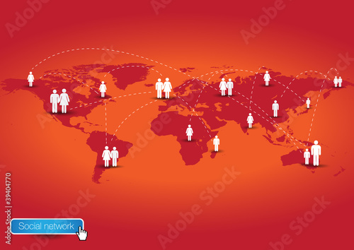 Social network - global community