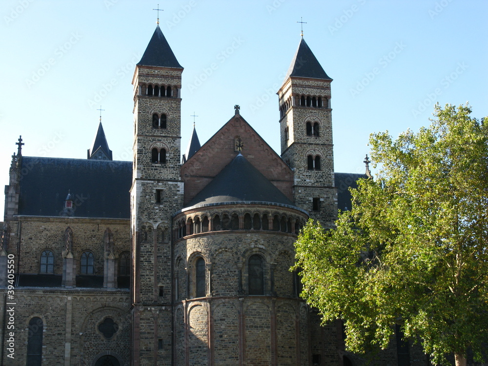 Basilica Saint Servatius in Maastricht in the Netherlands