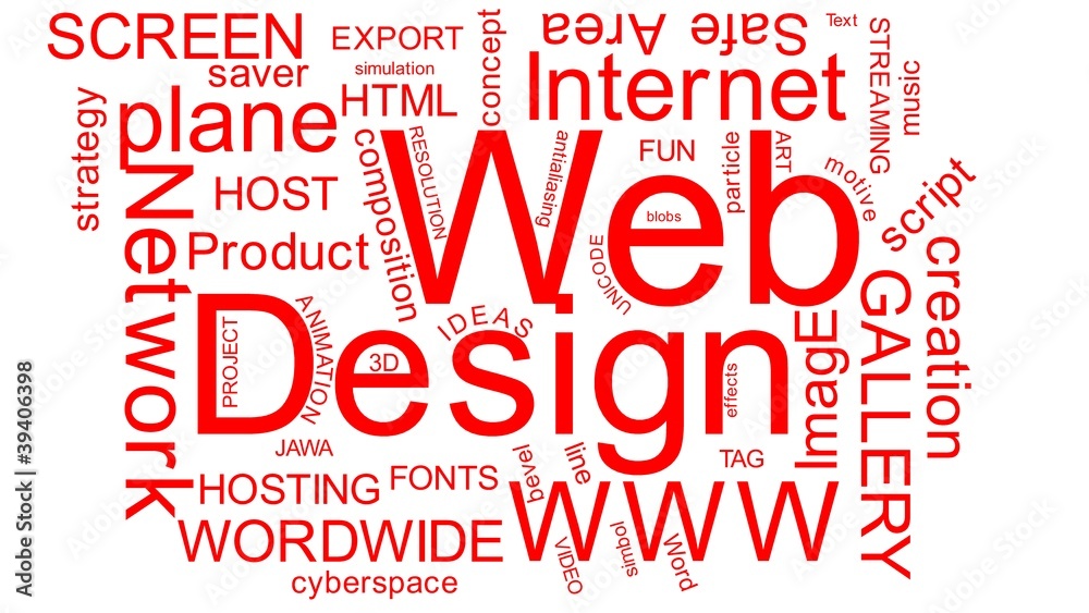 Board of Webdesign Oriented Words Board of Webdesign Oriented Words
