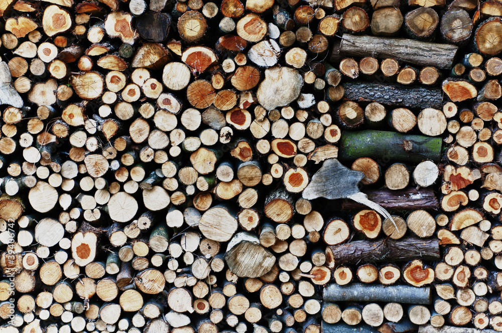 stack of firewood stack of firewood