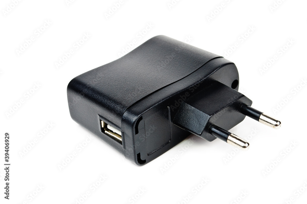 AC adapter for charging the phone AC adapter for charging the phone