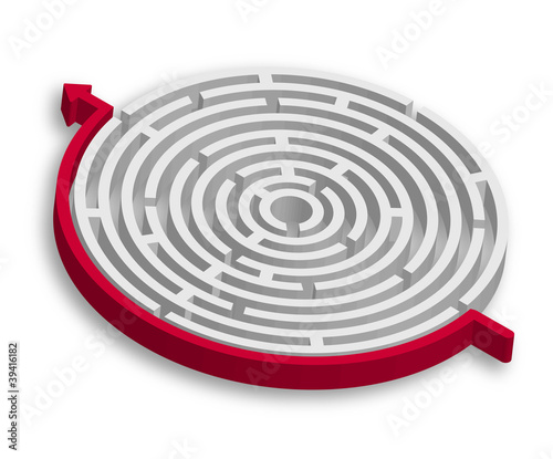 3D Maze Strategy