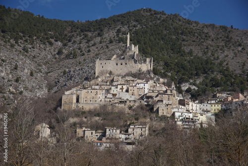 beautiful Roccacasale, Abruzzo, Italy photo
