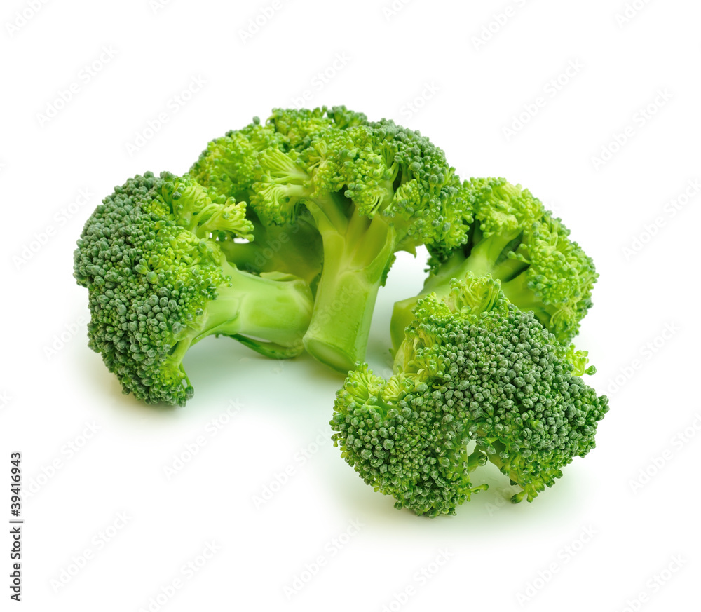 Broccoli on white background Broccoli on white background