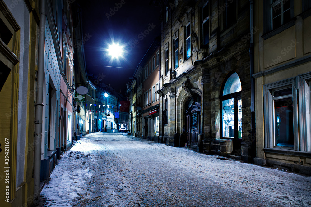 Bamberg at night