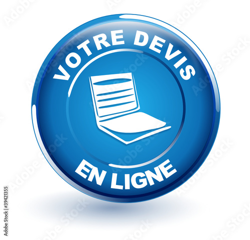 votre devis en ligne sur bouton bleu