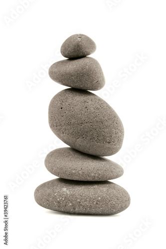 The pyramid of pebbles.